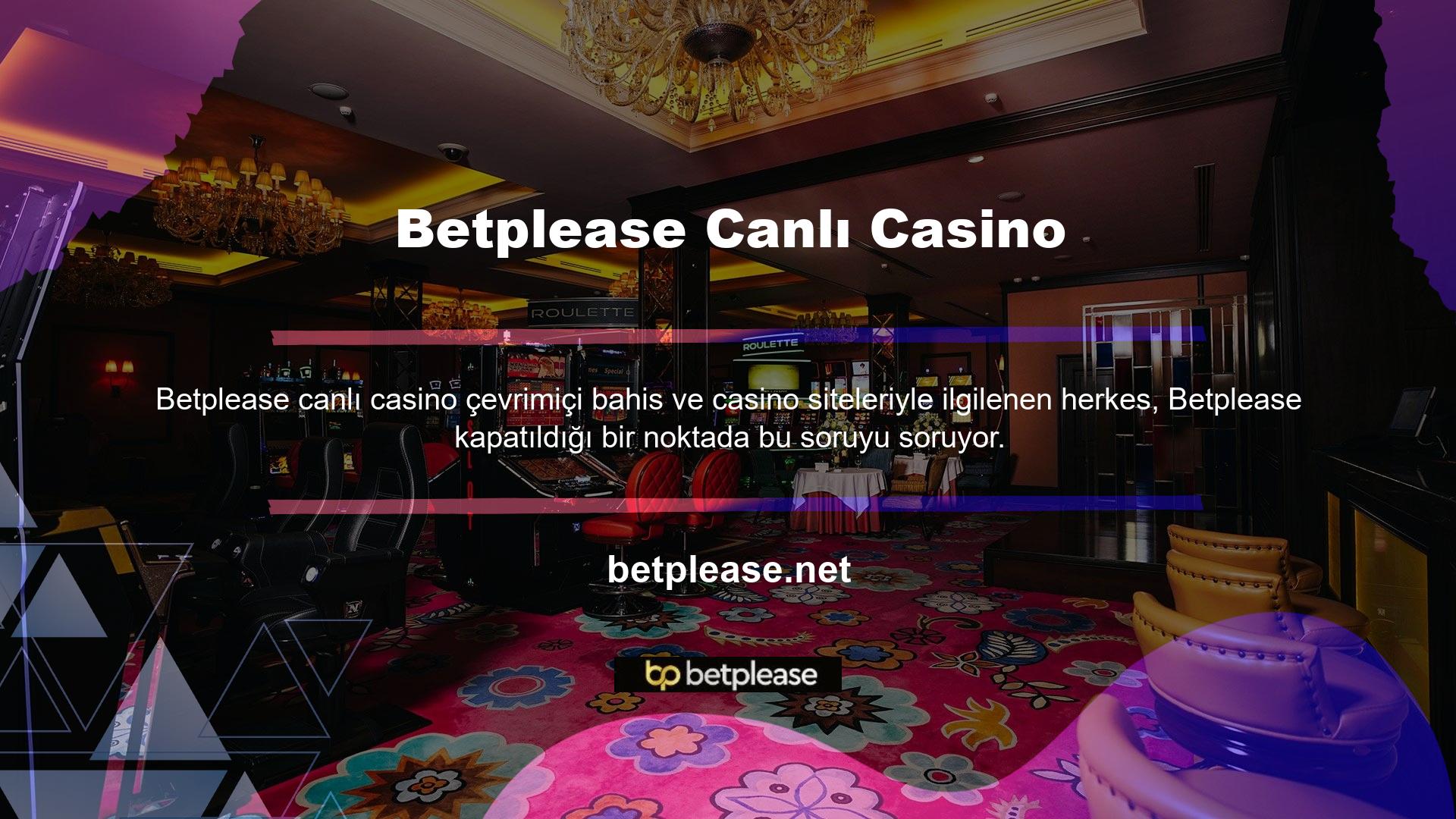 Sitemizde canlı casino oyunları oynamak mümkün olup, en iyisini oynayarak para kazanabilirsiniz