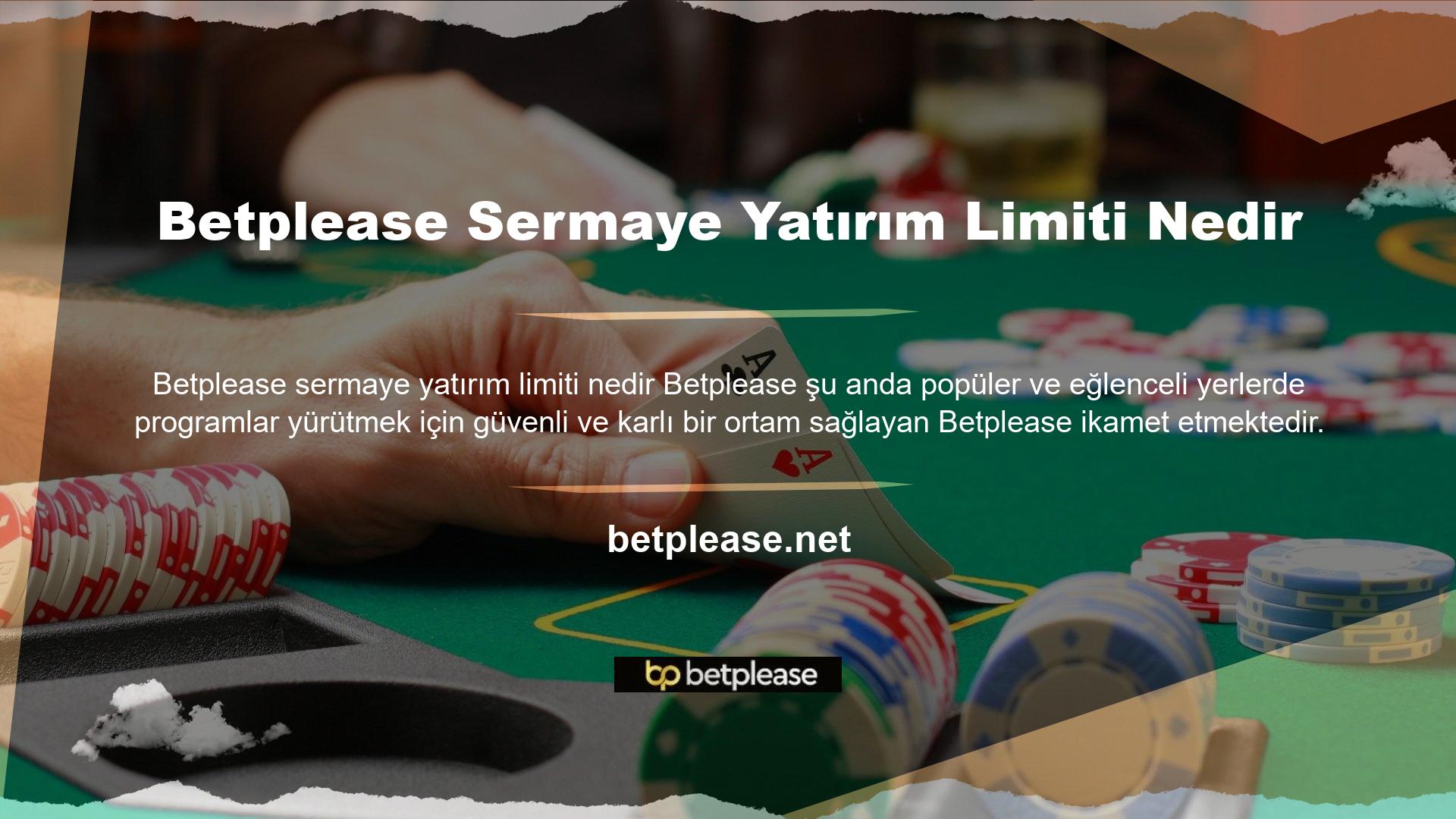 Betplease faydalı sosyal hizmetler ve casino ve casino web siteleri sunmaktadır