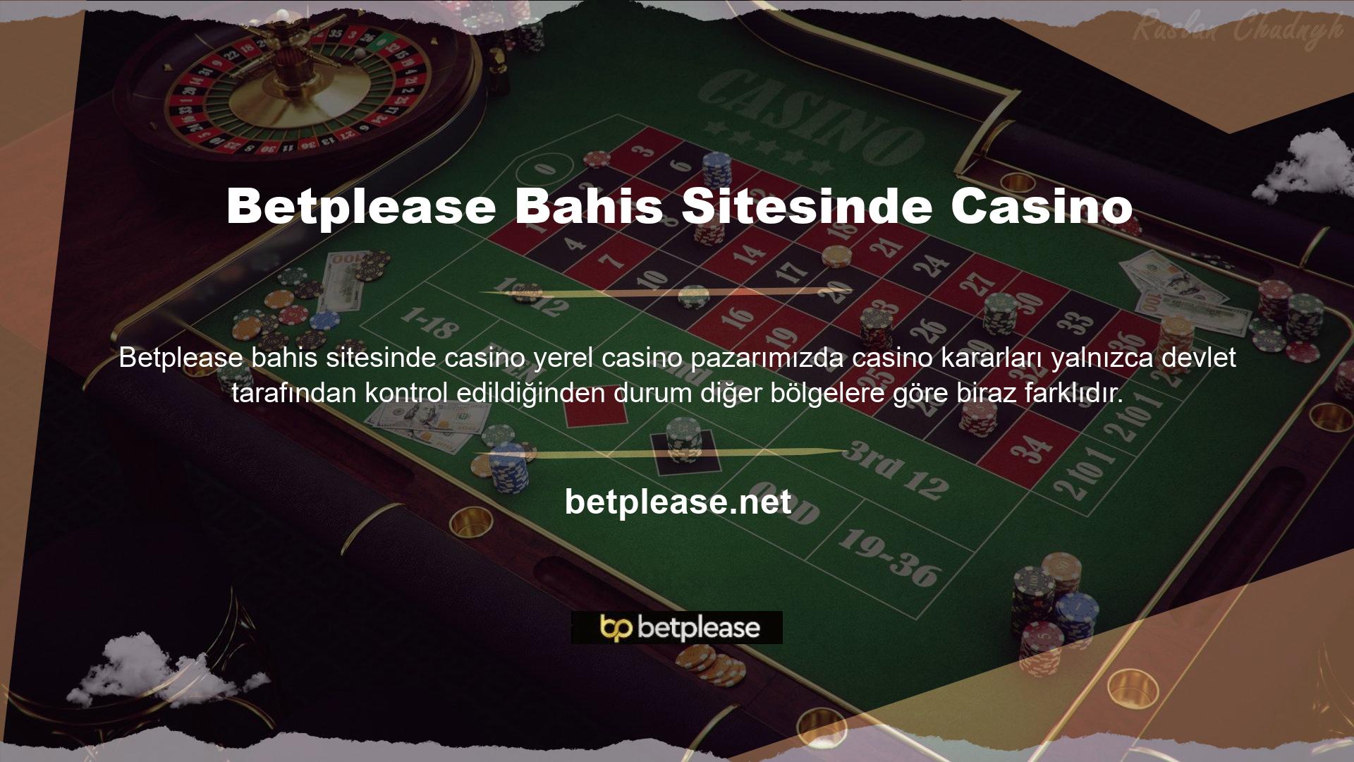 Tüm yerel casino kuruluşları, verilen çerçeve dahilinde kurulumlarını başarıyla tamamlamıştır ve bu durumdan etkilenmemektedir